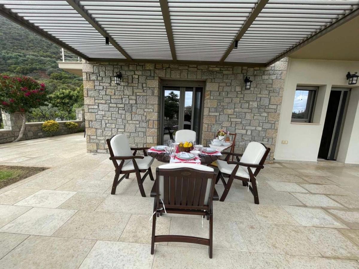 Seaside Retreat House Villa Paralia Sergoulas Dış mekan fotoğraf